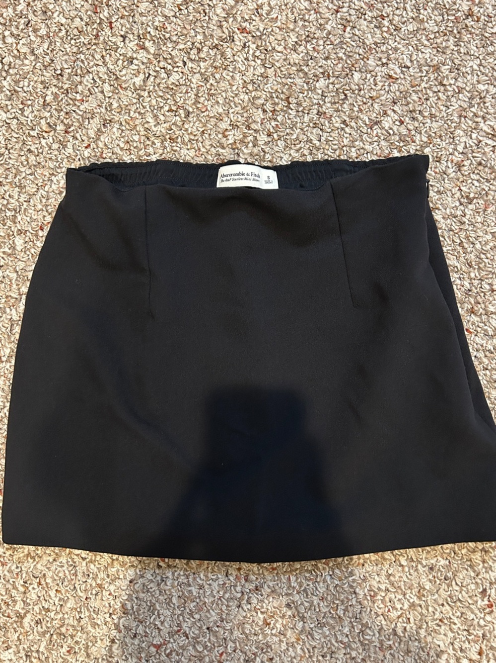 Abercrombie & Fitch Black Mini Skirt with built in shorts